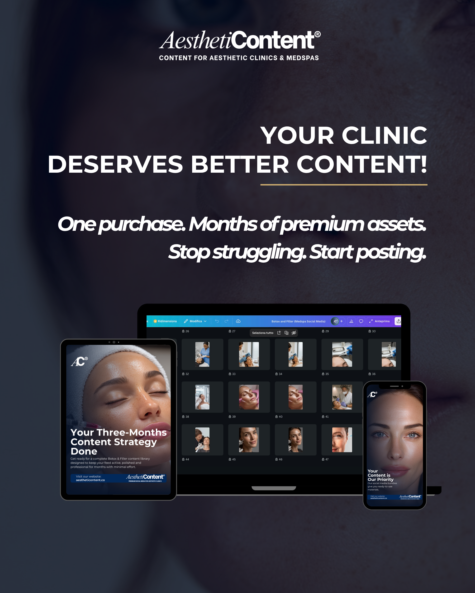 Botox & Filler Social Media Content Bundle