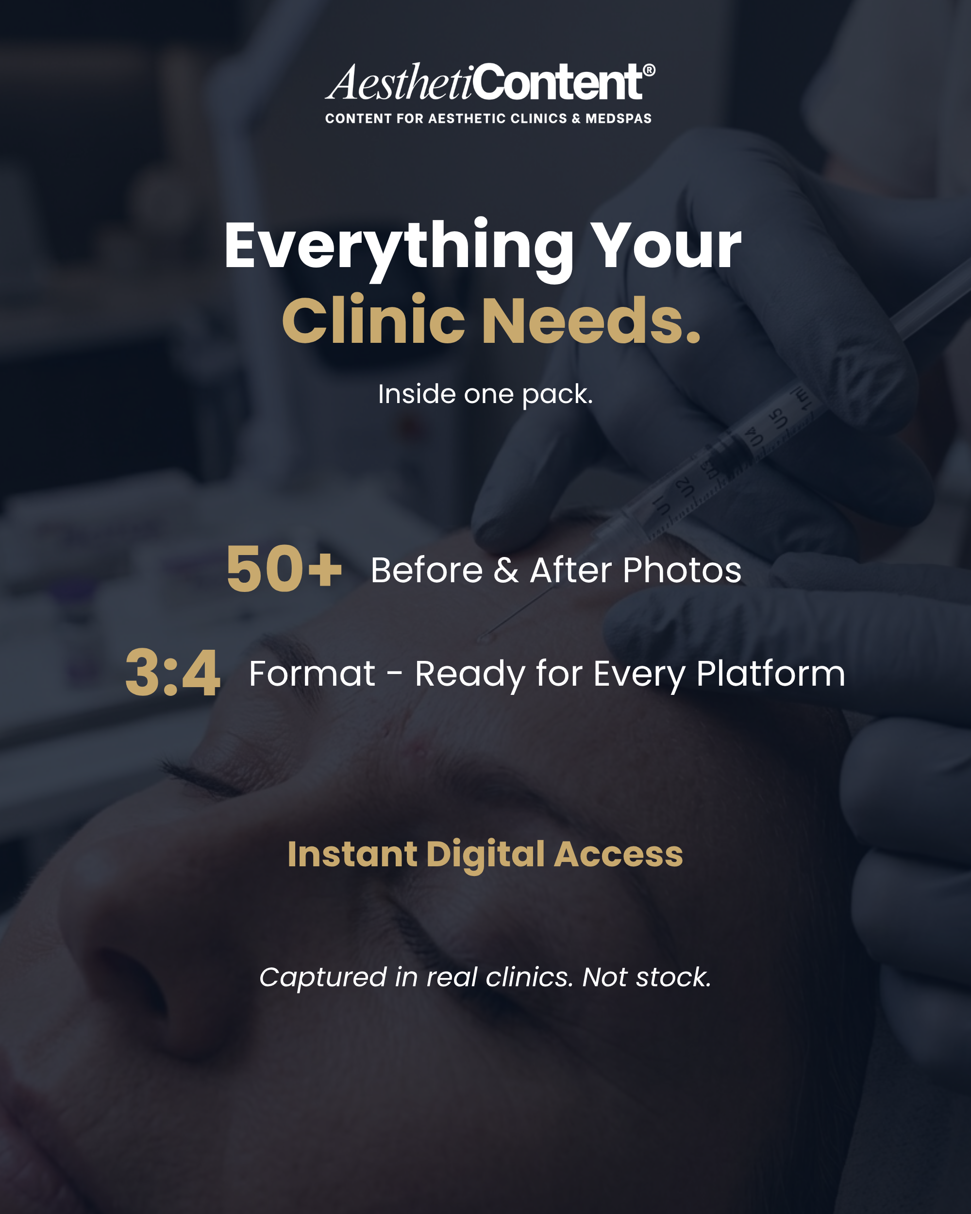 Facial Rejuvenation Before & After Content Pack