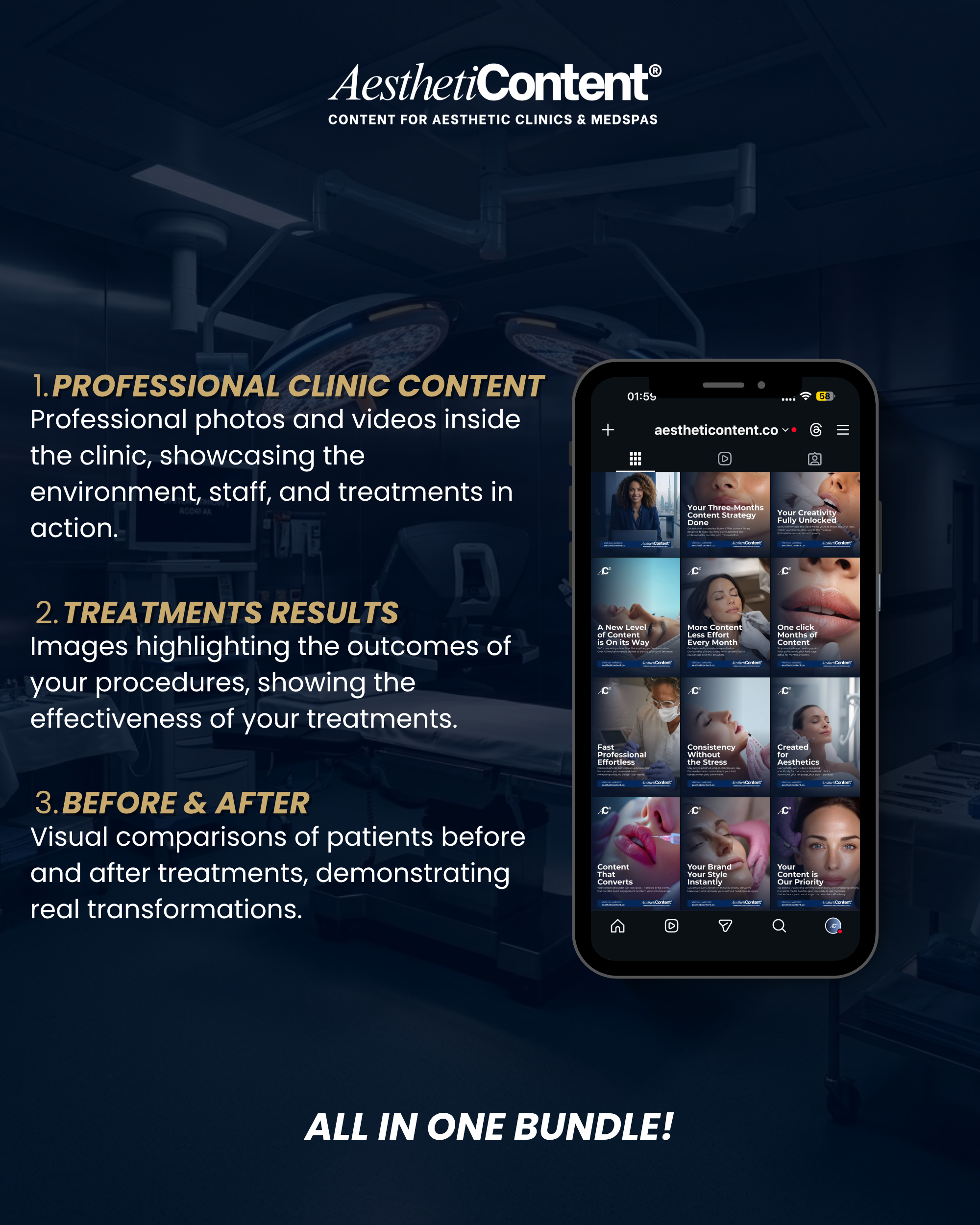 Botox & Filler Social Media Content Bundle