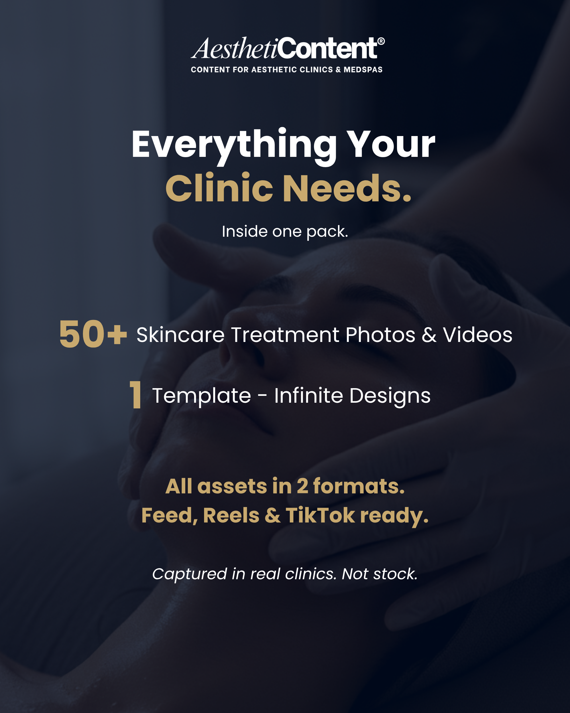 Skincare Treatments Social Media Content Pack